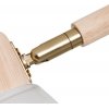 Стеклянная потолочная люстра Meleph A4096PL-8BR белая конус