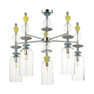 Потолочная люстра Bizet 4893/5C Odeon Light на штанге