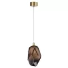 Стеклянный подвесной светильник Gemme 7112/4LA коричневый Odeon Light