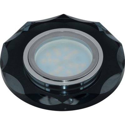 Точечный светильник Peonia DLS-P105 GU5.3 CHROME/BLACK Fametto