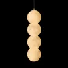 Подвесной светильник Beads 10530/4P форма шар бежевый Loft It