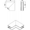 Соединитель угловой SPACE-Track system Inner corner CB