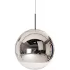 Стеклянный подвесной светильник  40.042 прозрачный форма шар ImperiumLoft