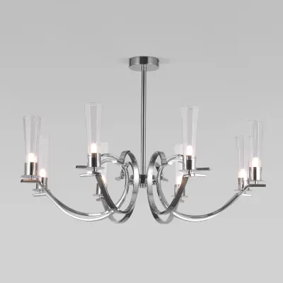 Потолочная люстра Rosher 60141/8 хром Eurosvet