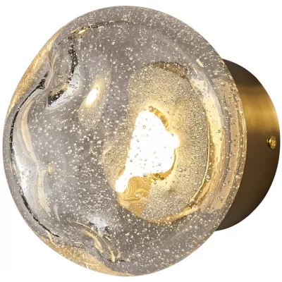 Настенный светильник Wall lamp OB2512 gold/smoky DeLight Collection