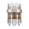 Стеклянный настенный светильник Fantasma VL3195W02 серый Vele Luce