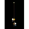 Стеклянный подвесной светильник Matisse 10008/2P mult форма шар белый Loft It