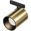 Трековый светильник Focus Led TR187-1-9W3K-M-BBS цилиндр черный Maytoni