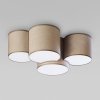 Потолочная люстра Mona 6592 Mona Nature цилиндр коричневая TK Lighting