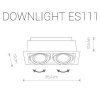 Точечный светильник Downlight 9570 черный Nowodvorski