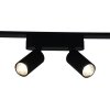 Трековый светильник  13005-9.3-002UR magnetic LED2x5W BK цилиндр черный