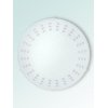 Стеклянный настенно-потолочный светильник  V6001/1A белый Vitaluce