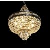 Хрустальная подвесная люстра Belladoria LDP 10171 прозрачная Lumina Deco