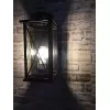 Стеклянный настенный фонарь уличный  2592 Gb прозрачный Oasis Light