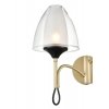 Стеклянное бра Oro 10038 VL5654W12 конус белое Vele Luce