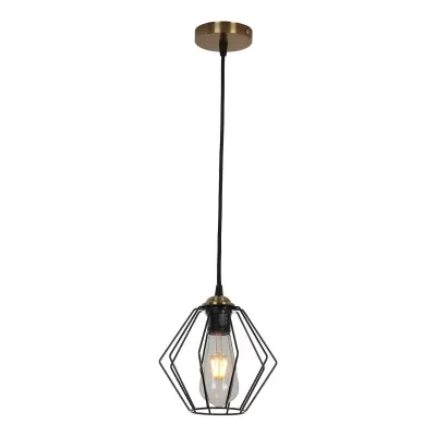 Подвесной светильник  MD.3099-1-P BK+AB Imex