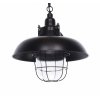 Стеклянный подвесной светильник Proddi LDP 11687 BK цилиндр прозрачный Lumina Deco