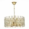 Стеклянная подвесная люстра Anzio SL1626.203.08 прозрачная ST Luce