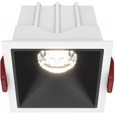 Точечный светильник Alfa LED DL043-01-10W4K-D-SQ-WB Maytoni Точечный светильник Alfa LED DL043-01-10W4K-D-SQ-WB Maytoni