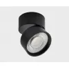 Спот  IT02-010 black 4000K прозрачный цилиндр Italline