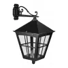 Стеклянный настенный фонарь уличный QUADRO XXL 79902XXL 02C Bl прозрачный Oasis Light