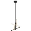 Стеклянный подвесной светильник Brilliance FR5557PL-L32B прозрачный Freya