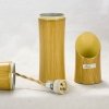 Подвесной светильник  LSP-8563-5 цилиндр желтый Lussole