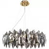 Стеклянная подвесная люстра Ophelia 7203/17 LM-8 прозрачная Divinare