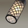 Стеклянный уличный светильник подвесной Dunes 4834/1 цилиндр белый Odeon Light