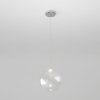 Стеклянный подвесной светильник Wonder 50230/1 LED прозрачный форма шар Eurosvet