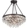 Хрустальная подвесная люстра  V5352-1/5S прозрачная Vitaluce