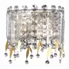 Хрустальный настенный светильник Desio SL1655.201.02 прозрачный ST Luce Хрустальный настенный светильник Desio SL1655.201.02 прозрачный ST Luce