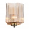 Стеклянное бра Onde SL117.301.01 цвет янтарь ST Luce