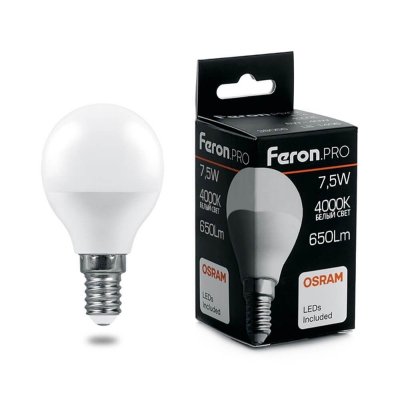 Лампочка светодиодная  38072 Feron