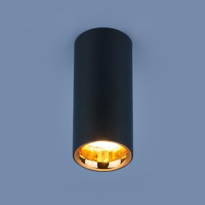 Точечный светильник DLR030 DLR030 12W 4200K черный матовый/золото Elektrostandard