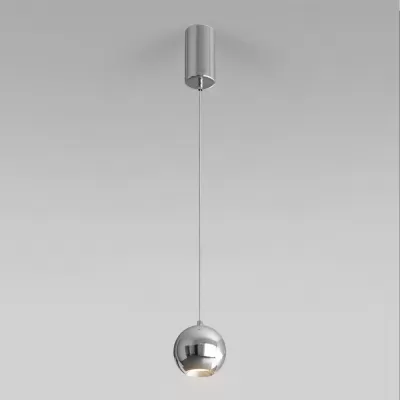 Подвесной светильник Giro 50215/1 LED хром Elektrostandard для натяжного потолка