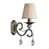 Бра Mezzano OML-79111-01 конус бежевое Omnilux Бра Mezzano OML-79111-01 конус бежевое Omnilux