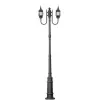 Стеклянный наземный фонарь AMERICA S 83410SA 10 E7 Bl прозрачный Oasis Light Стеклянный наземный фонарь AMERICA S 83410SA 10 E7 Bl прозрачный Oasis Light