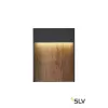 Настенный светильник уличный FLATT 1002953 серый SLV