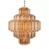 Стеклянная подвесная люстра Celebration 10579/600 Amber цвет янтарь Loft It
