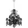 Подвесная люстра Zenith 10210/12 Black черная конус Loft It