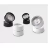 Спот  IT02-010 black 4000K прозрачный цилиндр Italline