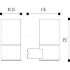 Стеклянный настенный светильник уличный Top Top DL20502DG E27 цилиндр белый