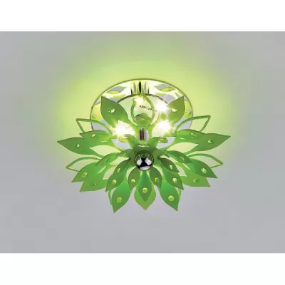 Точечный светильник Flora-1 S100 GR 3W 4200 Ambrella встраиваемый