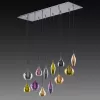 Стеклянный подвесной светильник PENTOLA 803125 Lightstar