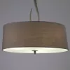 Подвесной светильник Lua 3684 цилиндр коричневый Mantra