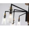 Стеклянная потолочная люстра HIGH LIGHT LH56117 прозрачная Ambrella