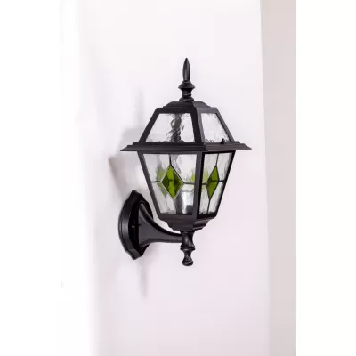 Настенный фонарь уличный FARO lead GLASS 91101/04 lgG Bl Oasis Light