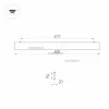 Подвесной светильник LINEAIR FLAT 031470 белый Arlight
