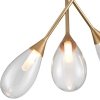 Стеклянный подвесной светильник Grazioso VL5864P03 прозрачный Vele Luce